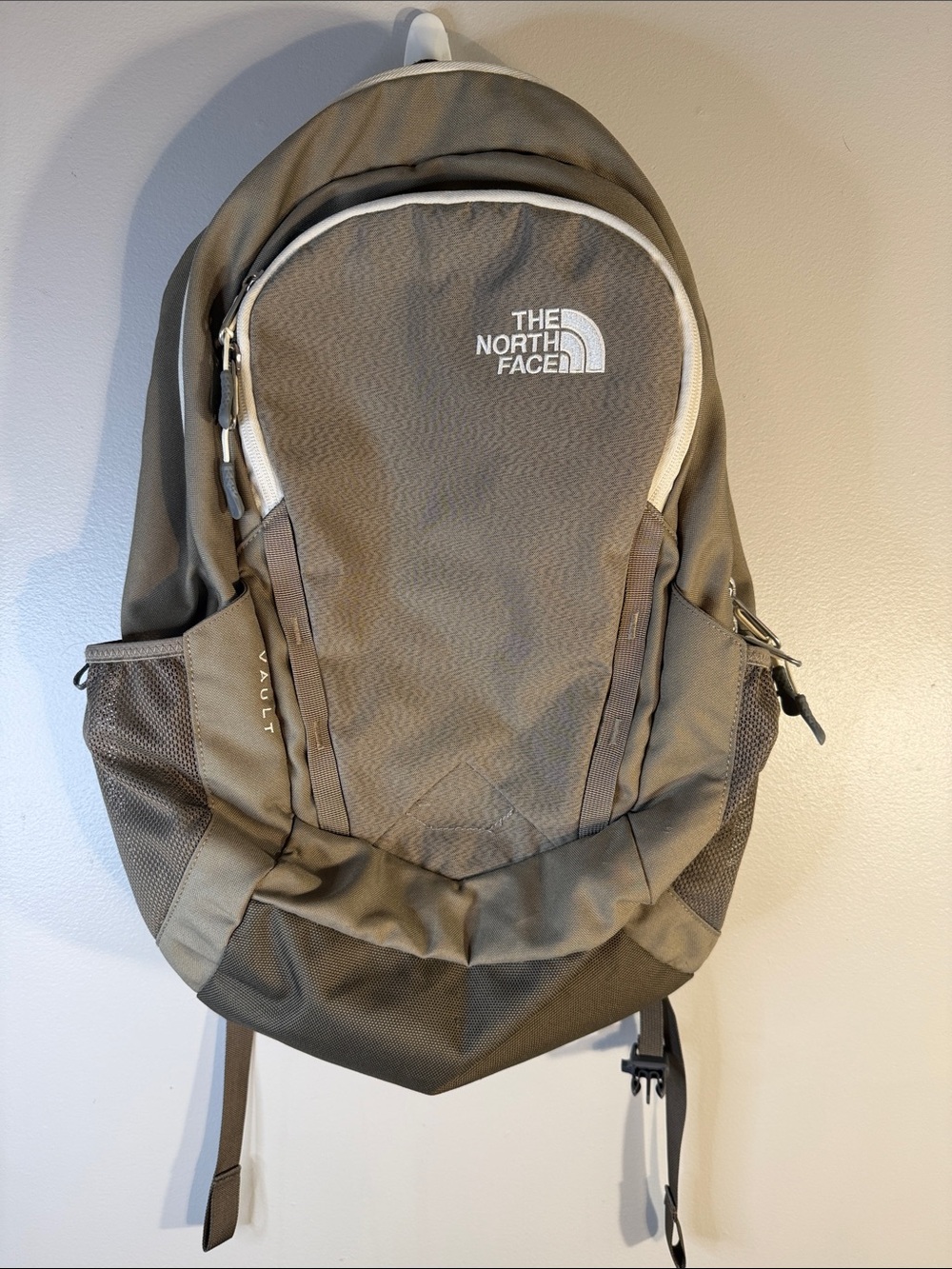 North Face Vault Backpack in a light Brown